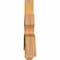 Ekena Millwork Davenport Rough Sawn Timber Gable Bracket, Western Red Cedar, 96"W x 24"H x 4"D x 6"F, 6/12 Pitch GBW096X24X0406DAV00RWR - alternate 2